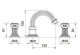 Photo Mixer for bidet Cezares Olimp OLIMP-BBS2-03/24-O