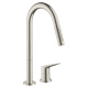 Photo Kitchen mixer Axor Citterio M 34824800 stainless steel