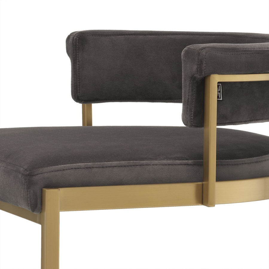 Photo Dante Semibar Chair (brass)