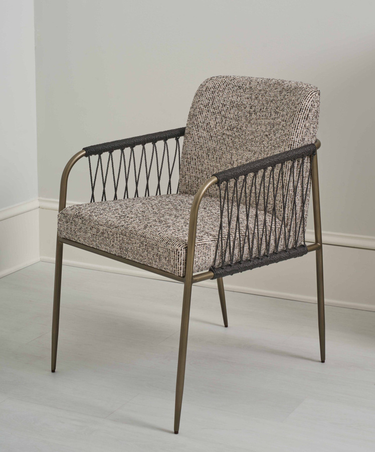 Photo Remix Woven dining chair (with armrests)