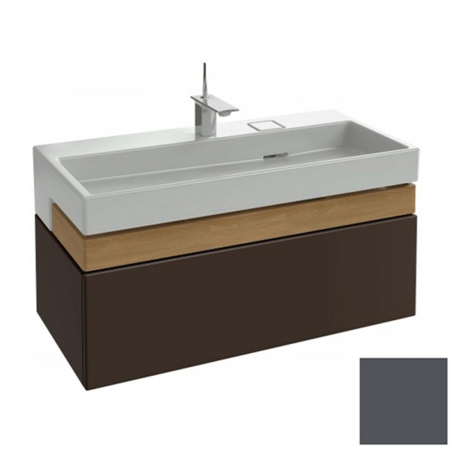 Photo Tumple under the sink 100 cm Jacob Delafon Terrace EB1187-S17, gray anthracite