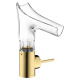 Photo Axor Starck V 12123990 grinded gold sink mixer