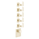 Photo Shower mixer Gessi Inciso 58220 #246 gold