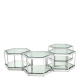 Photo A set of four Sax coffee tables (steel)