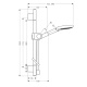 Photo shower set Axor Uno 27987820 polished nickel
