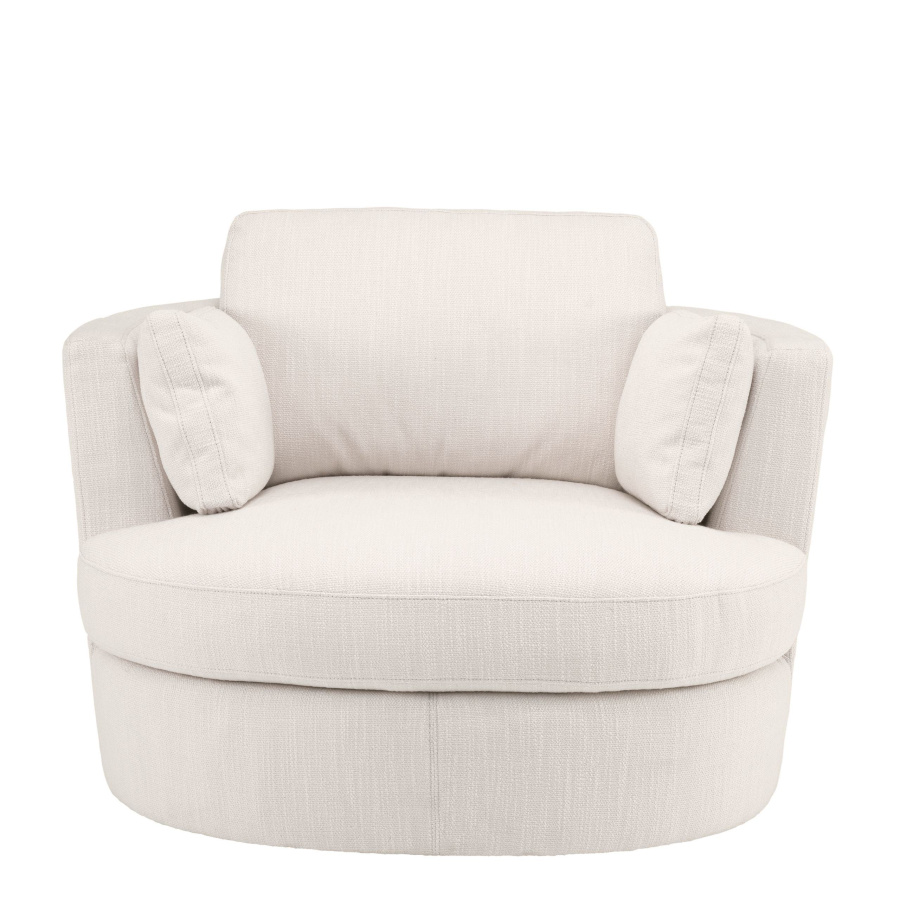 Photo Clarissa rotating chair (white)