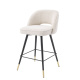 Photo Set of two half-bar Cliff chairs (cream)