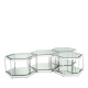 Photo A set of four Sax coffee tables (steel)