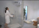 Photo overhead shower with hansgrohe Rainmaker 24003400 holder