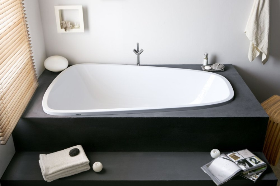 Photo Acrylic bath Hoesch Singlebath Duo Length 175 See 3686.010
