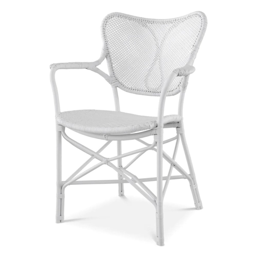Photo Colony chair (white, with armrest)