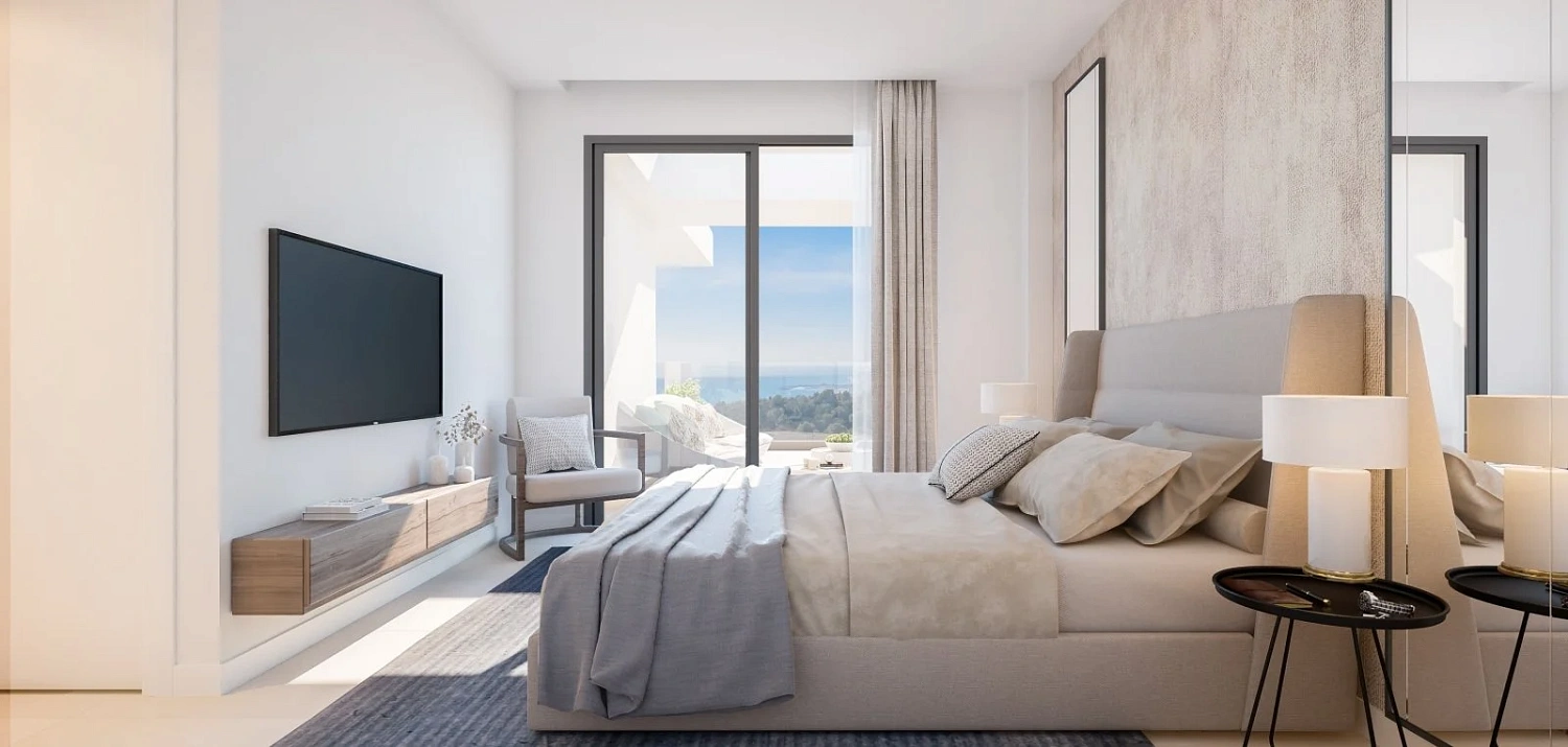 Apartment in a new building Apartments with sea views in an elite project in Fuengirol