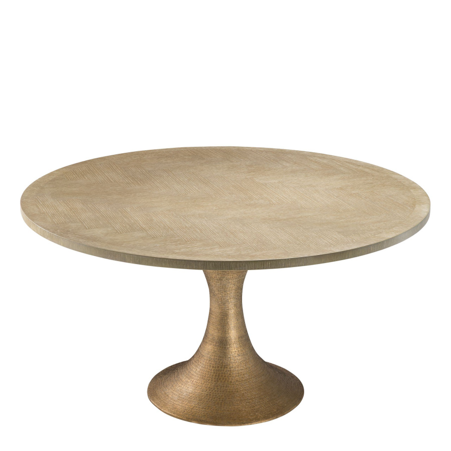 Photo Melchior Round dining table (cast brass)