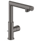 Photo Axor Uno 45016340 grinded black chrome sink mixer