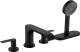 Photo Bath mixer hansgrohe Vivenis 75444670 matte black