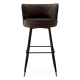 Photo Grenada Bar Chair (dark brown)