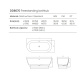 Photo Dea Design Edge 170x80x57 5 DD8670 1700 18 white