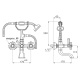 Photo Bath mixer Stella Eccelsa EC 02206 AU00 gold