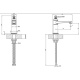 Photo Gessi Venti sink mixer 20 65002#720 nickel