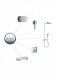 Photo Shower mixer with thermostat hansgrohe ShowerSelect 15763990 gold