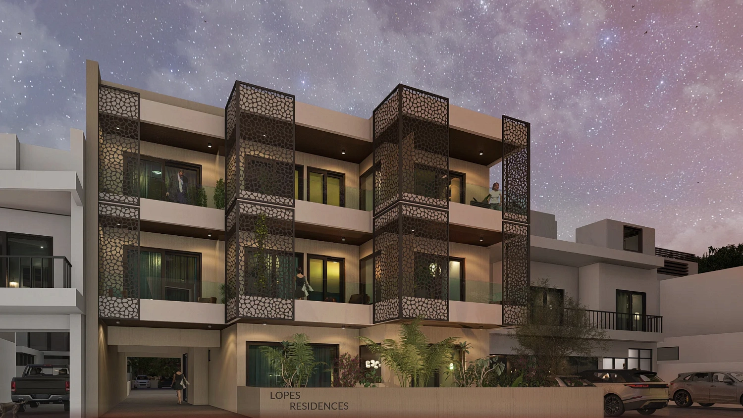 Apartment in the new building Lopes Residences