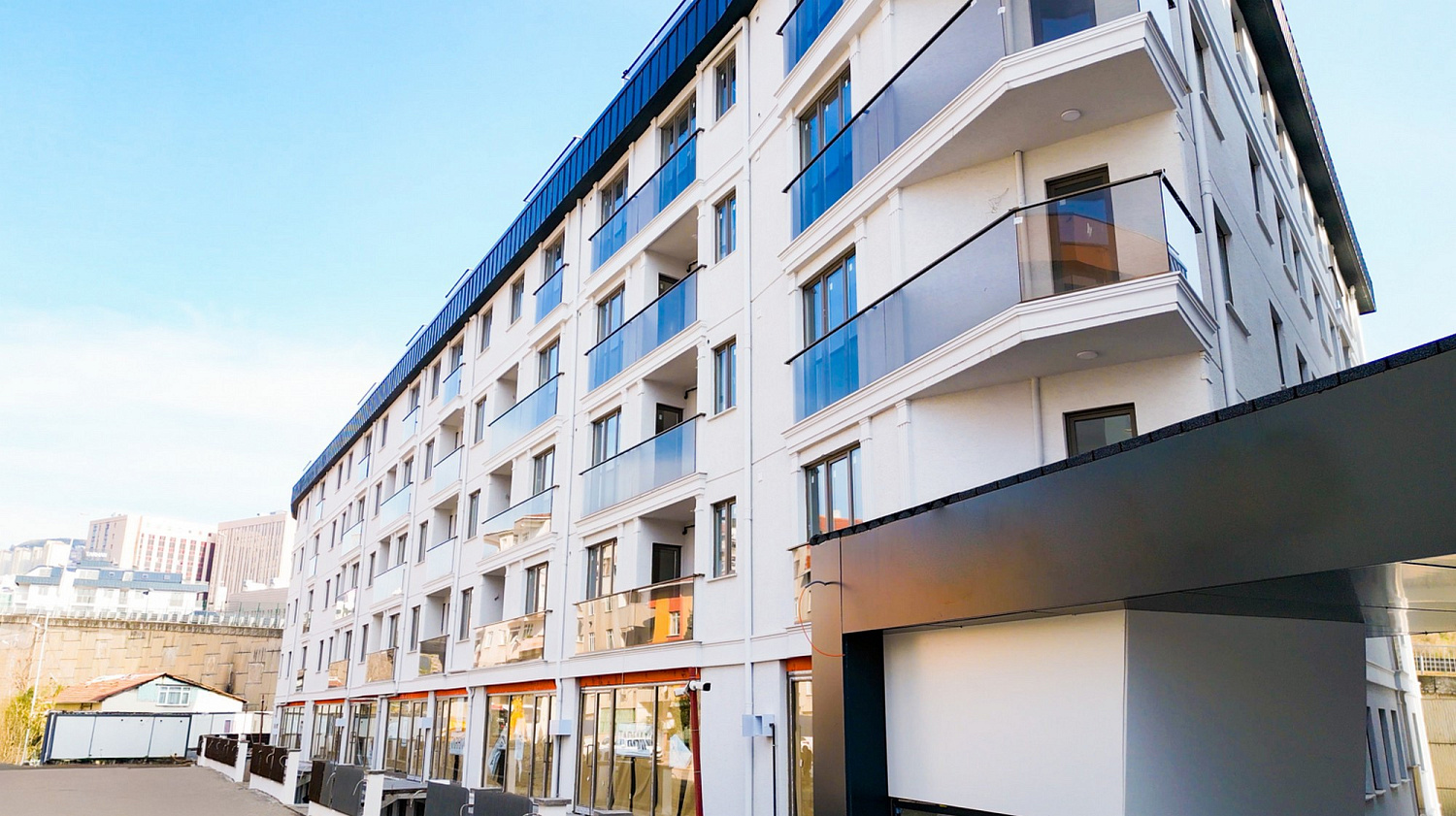 Family residential complex with infrastructure