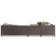 Photo Tuxedo modular sofa (brown)