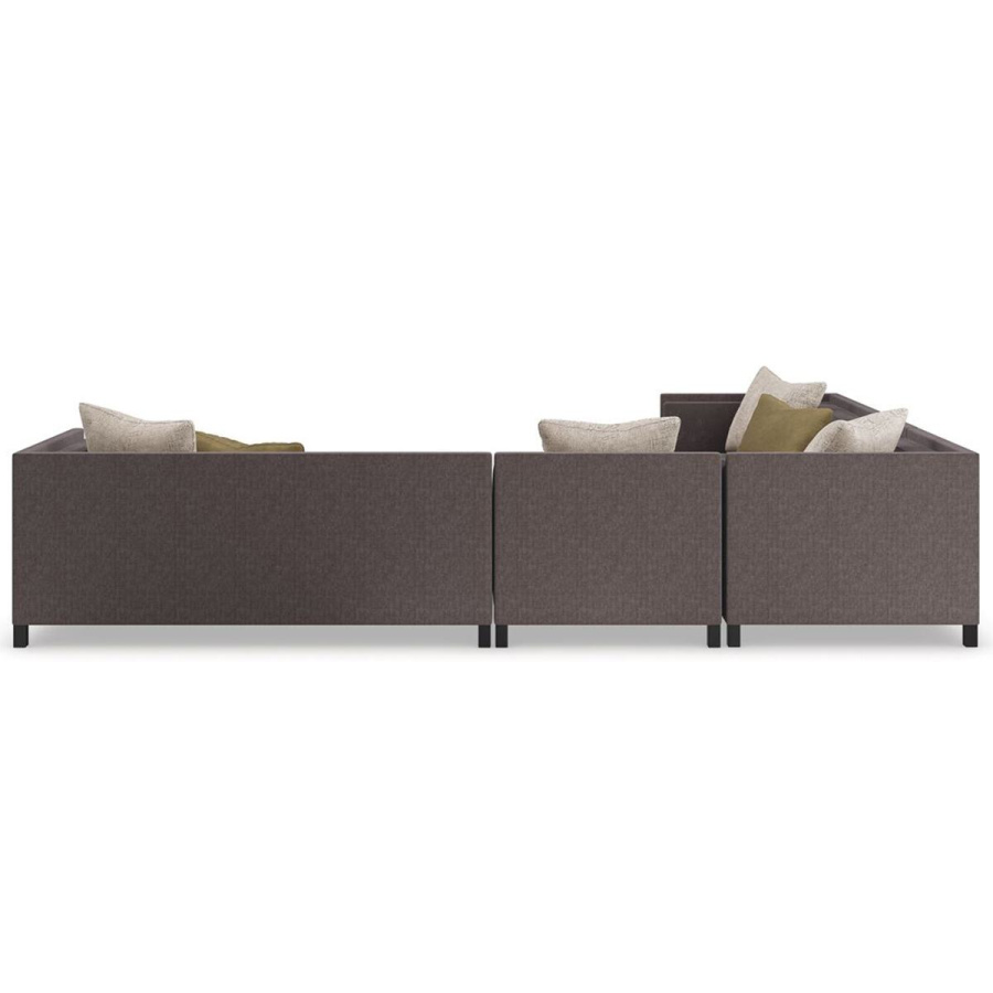 Photo Tuxedo modular sofa (brown)