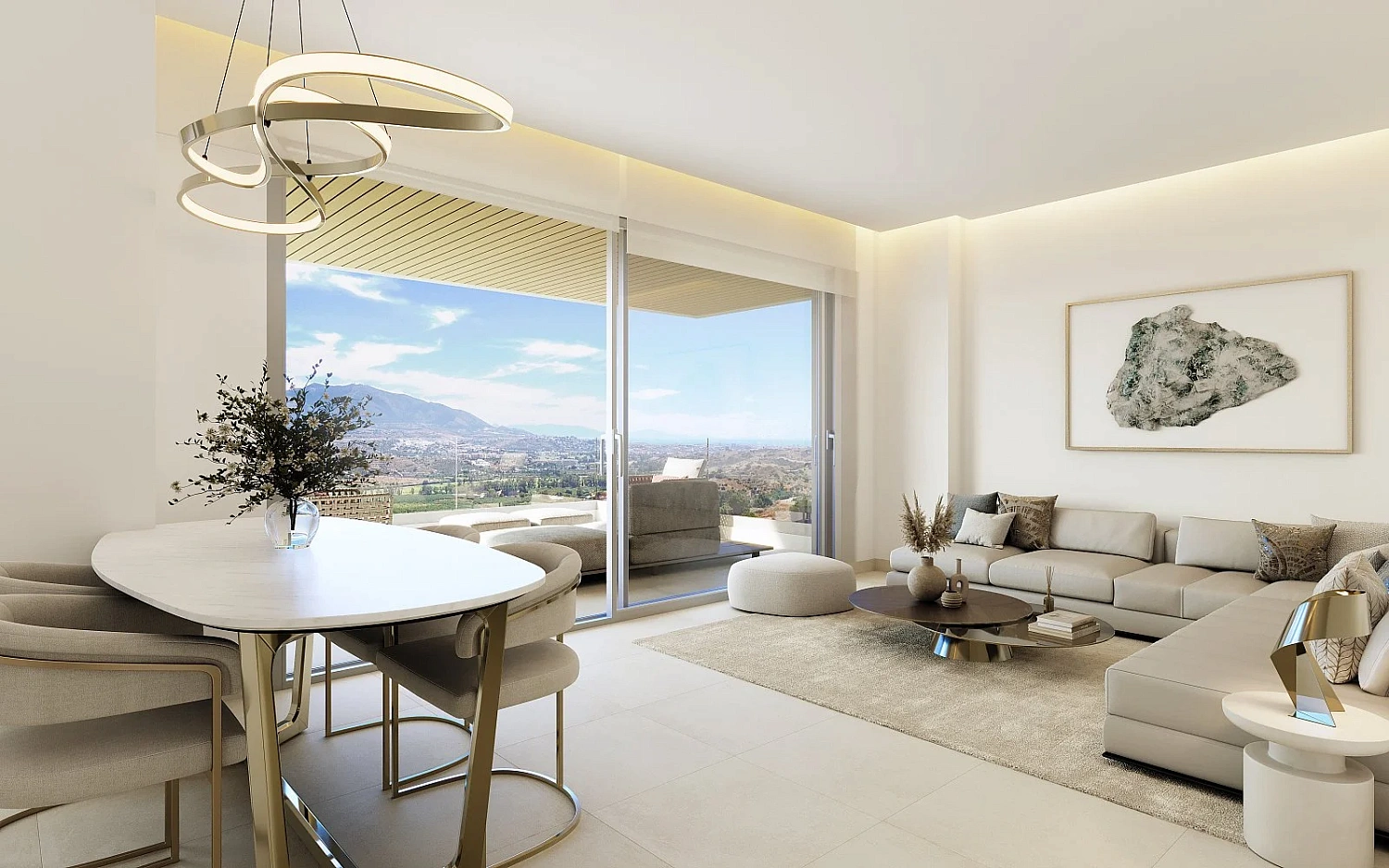 Apartment in a new building Apartments with picturesque views in a boutique complex in Mijas