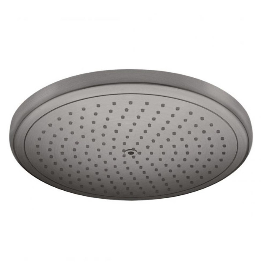 Photo overhead shower hansgrohe Croma 280 26220340 1 mode grinded black chrome