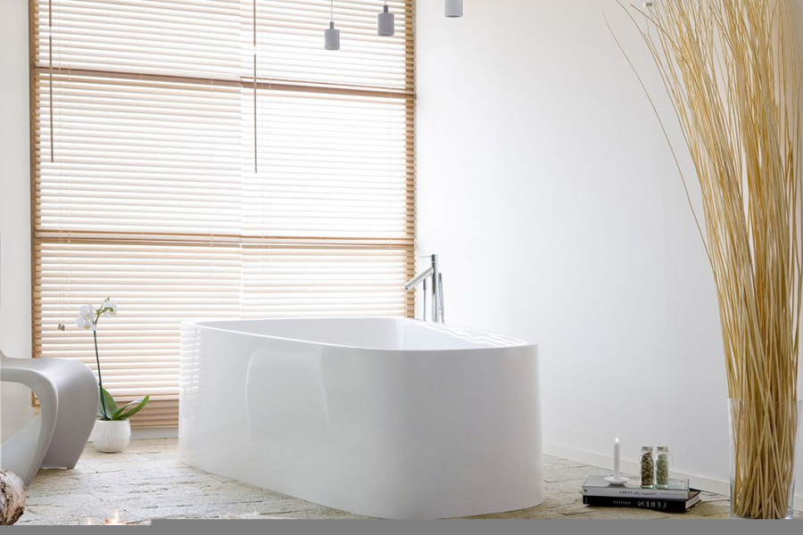 Photo Acrylic bath Hoesch SingleBath Duo 170 cm long 3699.010