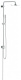 Photo Shower system with Grohe Rainshower 27058000 switch