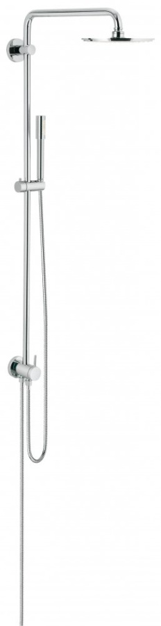 Photo Shower system with Grohe Rainshower 27058000 switch