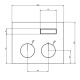 Photo Shower mixer Gessi Hi-Fi 63002#299 black matte