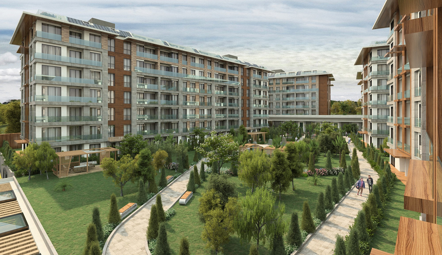 Residential complex in Zeitinburnu district