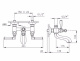 Photo Nicolazzi Teide Metal 1900CR05 Bath Mixer