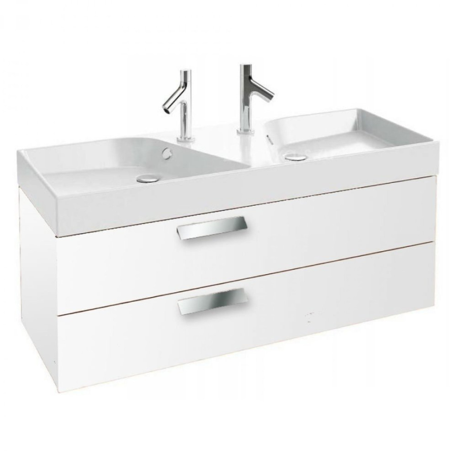 Photo Bathroom under the sink 120 cm Jacob Delafon Rythmik EB1305-N18 white shiny