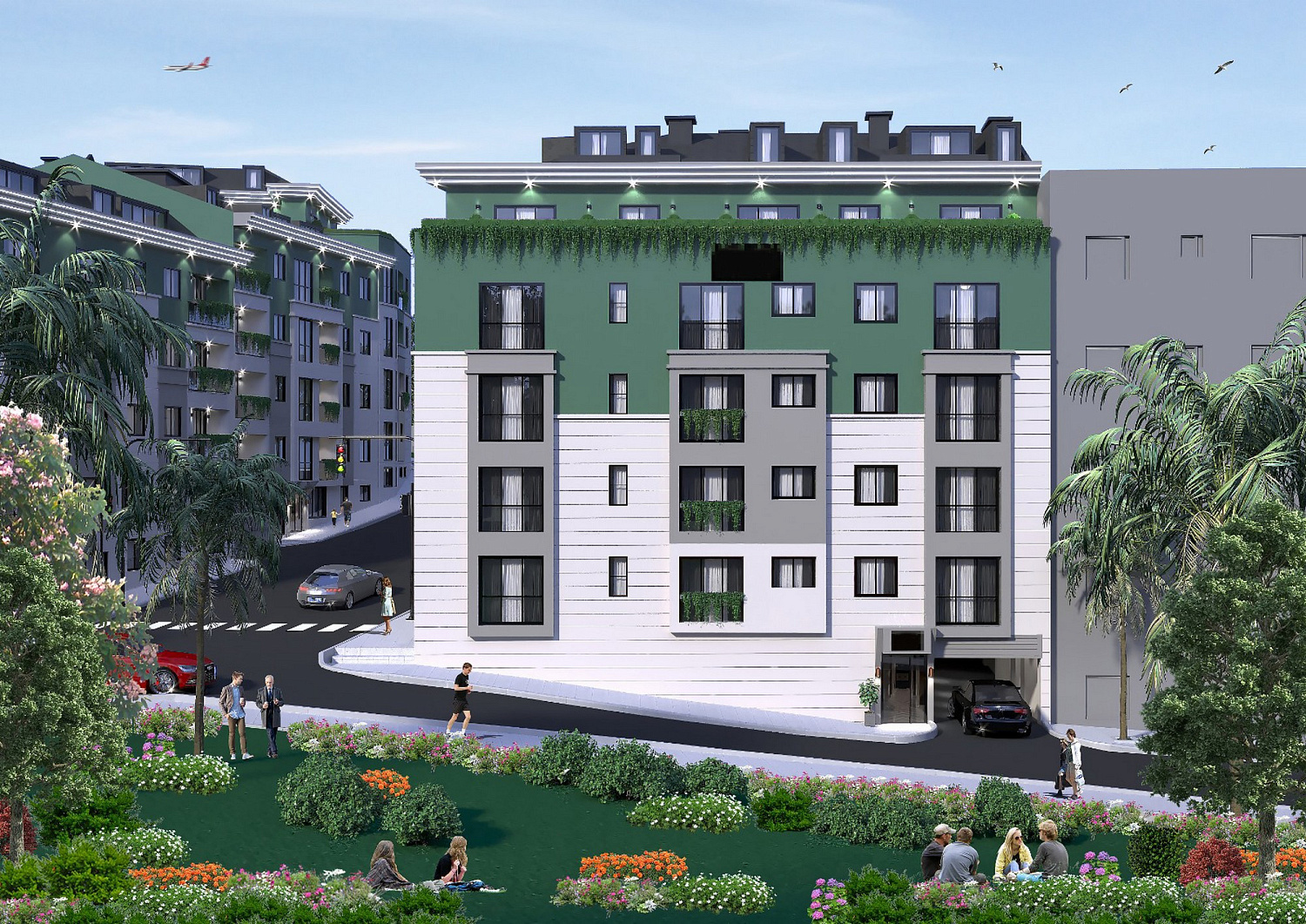 Luxury apartments in the cultural centre