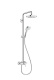 Photo Shower stand hansgrohe Croma Select E 180 2jet Showerpipe 27258400