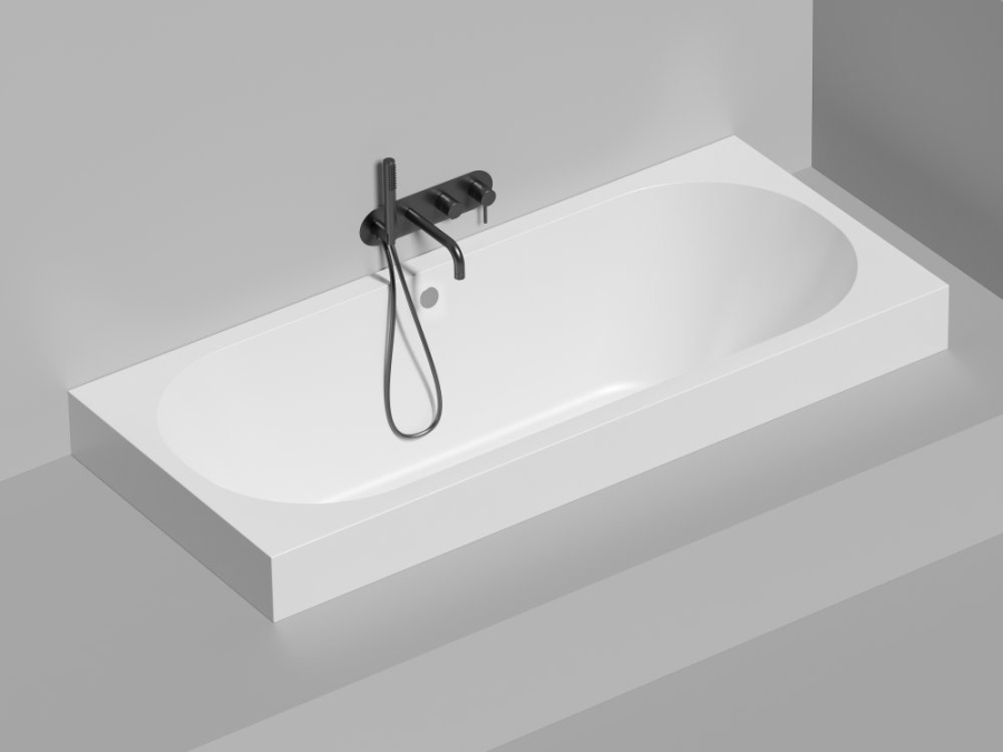 Photo Bath of artificial stone Salini Ornella 180x80 103411GF