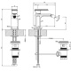 Photo Mixer for bidet Gessi Eleganza 46007#149