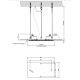 Photo Gessi Minimali ceiling shower system 57807#238 shiny steel