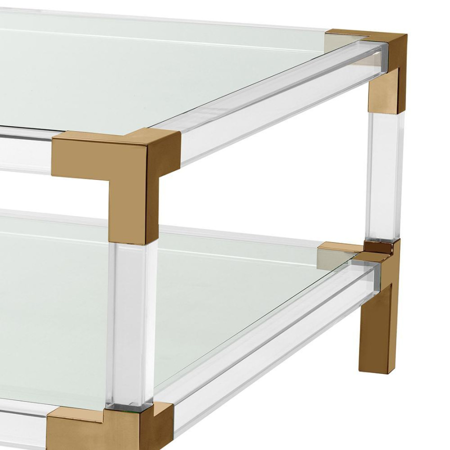 Photo Royalton coffee table (brass)