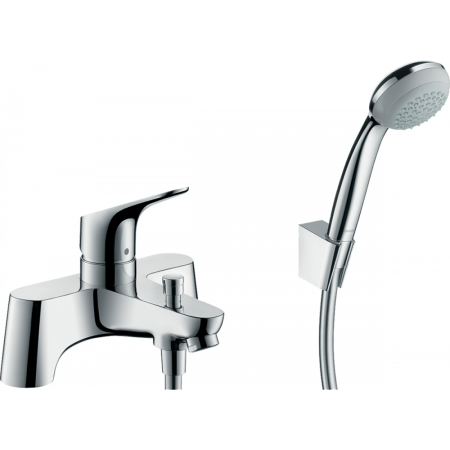Photo Mixer on board bath hansgrohe Focus 31521000 with shower
