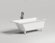 Photo The bath of artificial stone Salini Cascata 170x75 104113G