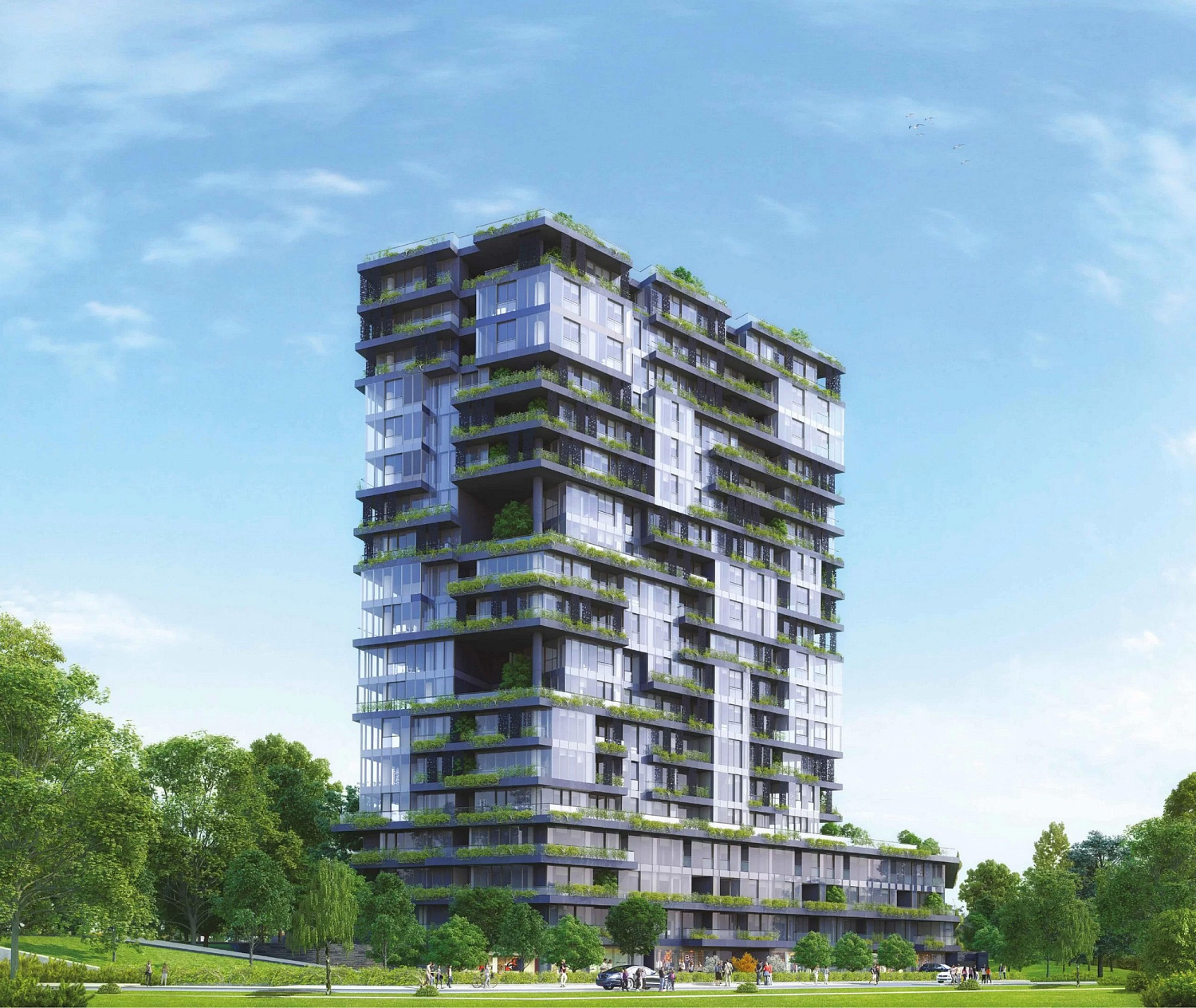 Luxury apartments by the sea