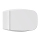 Photo Alice Nur 33120109SET suspended toilet with white matte lid