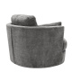 Photo Clarissa rotating chair (gray)