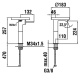 Photo Laufen Kartell sink mixer 3.1133.8.004. 110. 1st