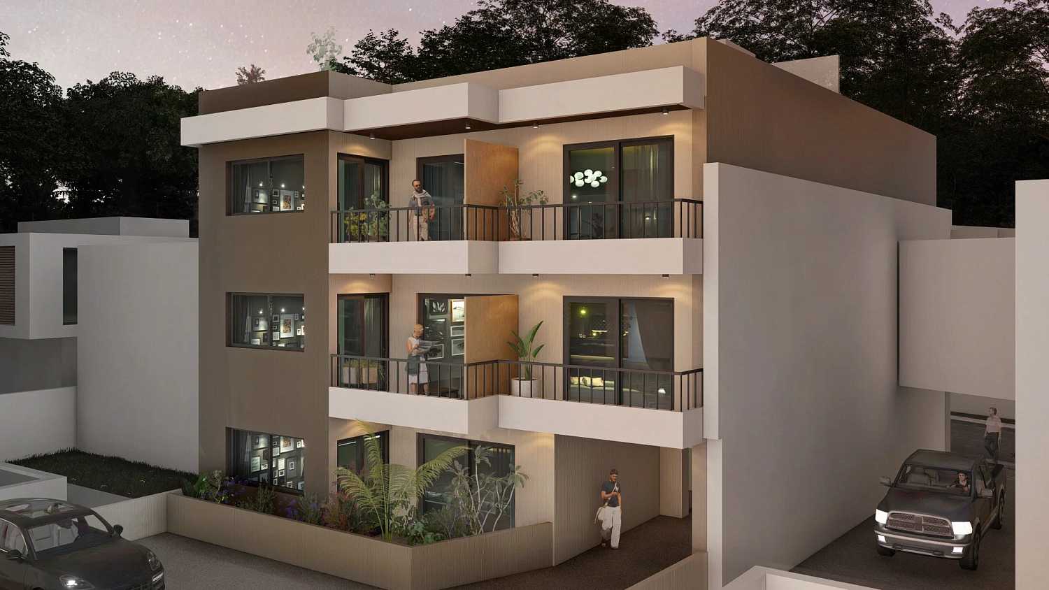 Apartment in the new building Lopes Residences